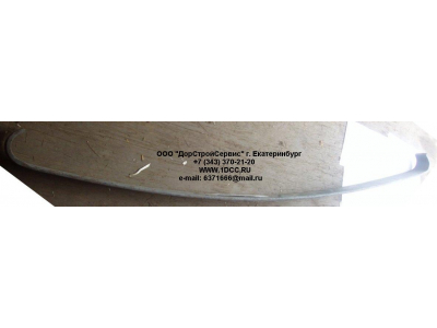 Лист 6х4 №02 передней рессоры L-1940 H 13мм HOWO (ХОВО) WG910052002-2 фото 1 Шахты