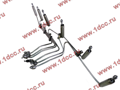 Трубки высокого давления на форсунки H3 от ТНВД H2 (переделка), комплект 6шт HOWO (ХОВО) VG1557080036 фото 1 Шахты