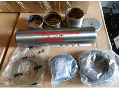 Шкворень с втулками, подшипником (комплект) SH F3000 SHAANXI / Shacman (ШАНКСИ / Шакман)  фото 1 Шахты