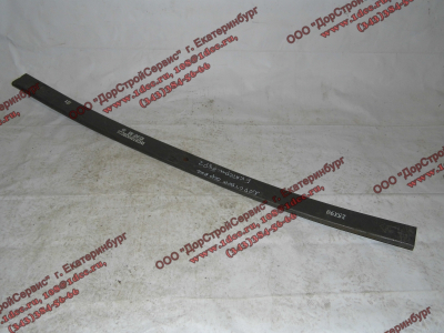 Лист задней рессоры С.О. №01 L-1730 (прямой под бобышку) H2 HOWO (ХОВО) WG9725520286-1 фото 1 Шахты