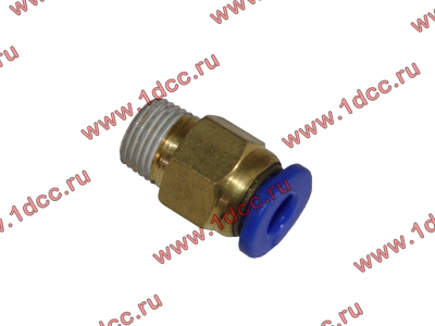 Фитинг (бронза, прямой, П конус 10) d-5 HOWO (ХОВО)  фото 1 Шахты