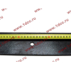 Лист задней рессоры С.О. №01 L-1680 (прямой под болт без бобышки) H2 HOWO (ХОВО) WG9232520028 фото 3 Шахты
